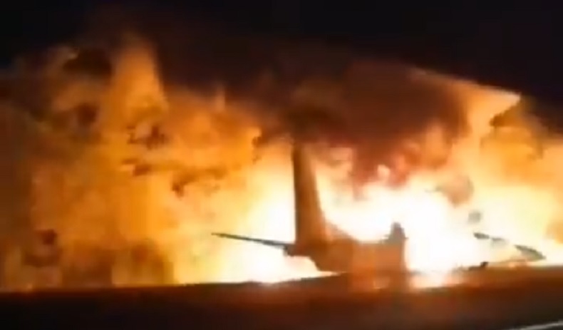 Pesawat Angkatan Udara Ukraina Jatuh, 20 Orang Tewas