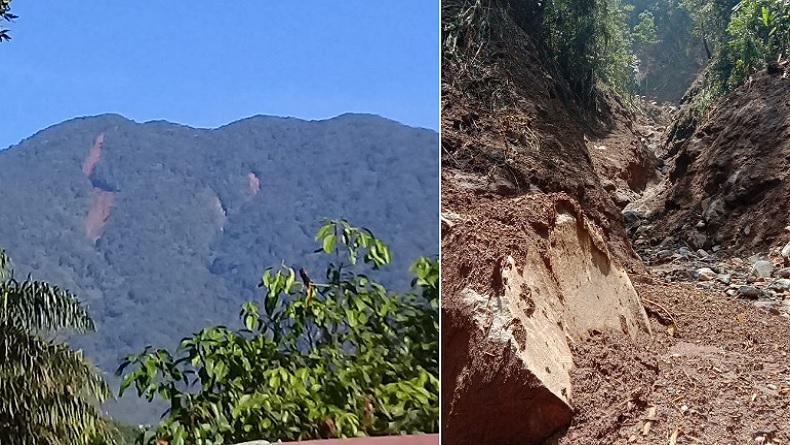 BNPB Ingatkan Potensi Bahaya Tanah Longsor di Sekitar Gunung Salak