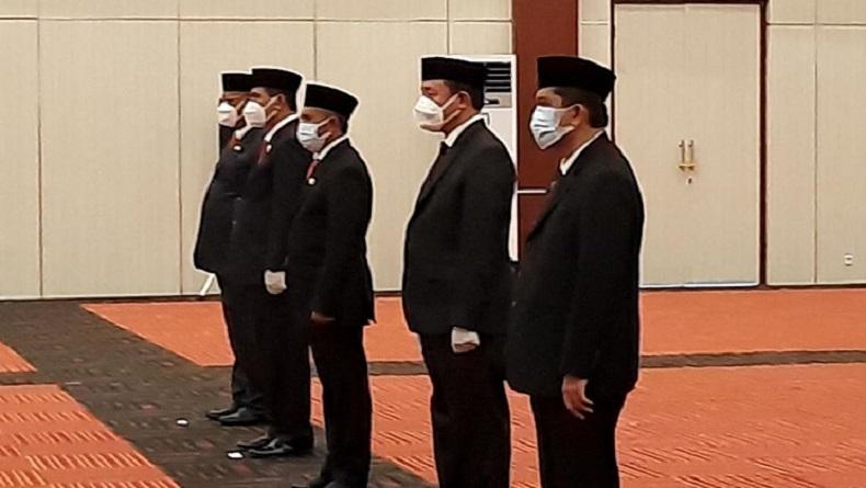Pengukuhan 5 Pjs Bupati/Wali Kota di Malut sesuai Mekanisme dan Prosedur yang Berlaku