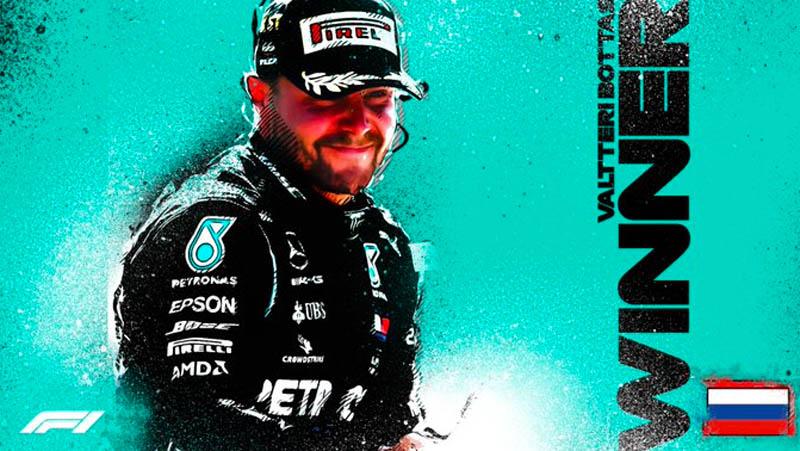 Lewis Hamilton Kena Penalti, Valtteri Bottas Juara GP Rusia