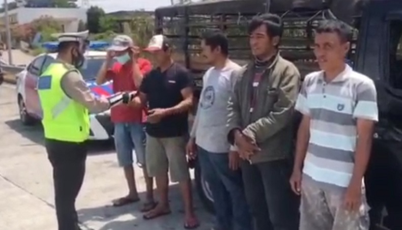 PJR Polda Jatim Akan Tindak Pengguna Tol yang Langgar Protokol Kesehatan