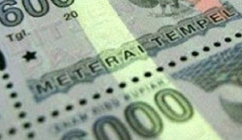 Materai Baru Rp10.000 mulai Berlaku 1 Januari 2021, Ada yang Bentuk Digital