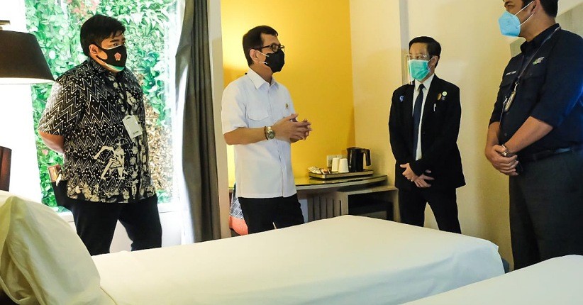 Fasilitas Hotel untuk Pasien OTG yang Disediakan Kemenparekraf Mulai Digunakan