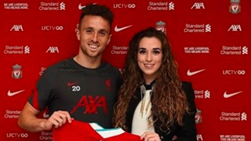 Beruntungnya Diogo Jota, Punya Pacar Cantik dan Setia dari SMA