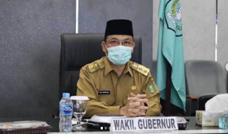 Positif Covid-19, Wagub Kalbar Ria Norsan Isolasi di Rumah