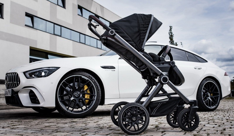 Manjakan Anak Orang Kaya, Mercedes-AMG Bikin Kereta Bayi Mewah