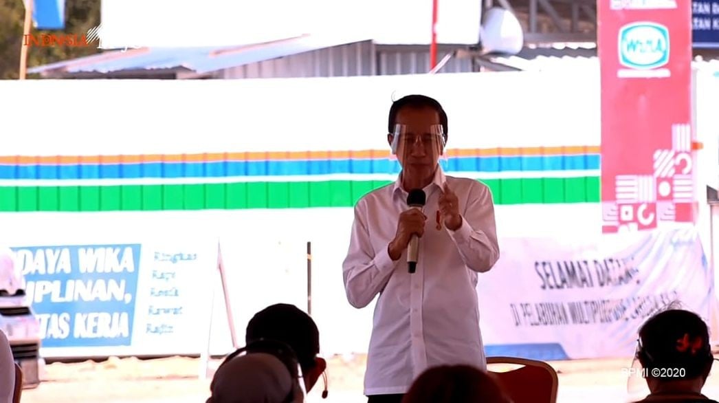 Jokowi: Alat Modern Digunakan untuk Garap Lahan Food Estate