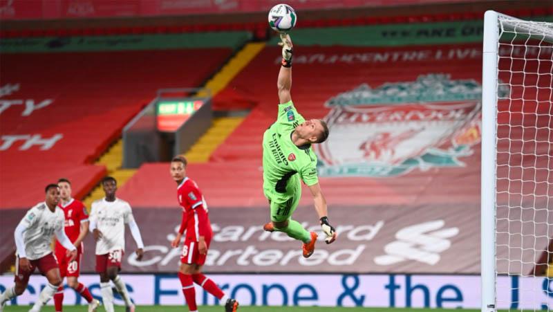 Liverpool Tersingkir, Ini yang Dikatakan Klopp kepada Kiper Arsenal Leno