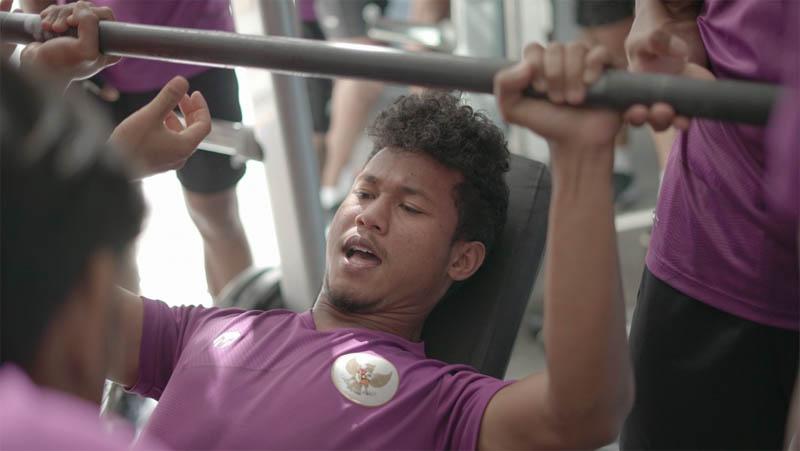 Timnas U-19 Digenjot Latihan Beban, Shin Tae-yong: Otot Juga Harus Kuat