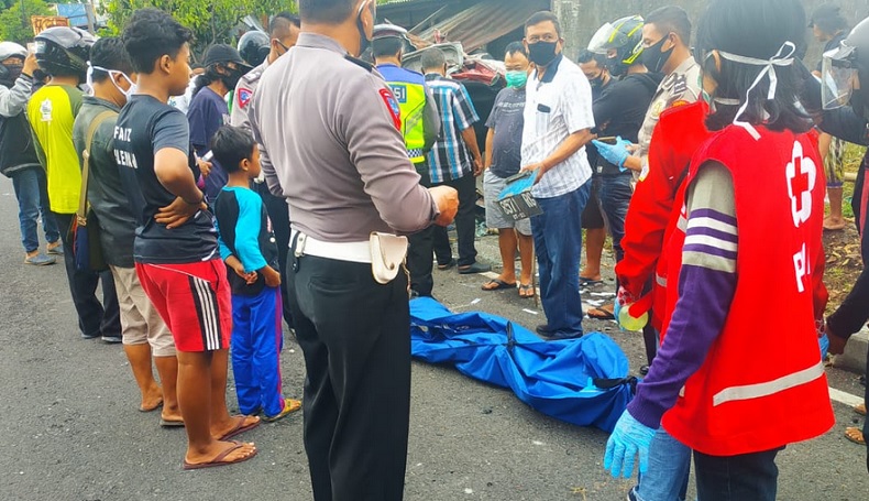 Kecelakaan Lalu Lintas di Jalan Magelang Sleman, 4 Orang Meninggal Dunia