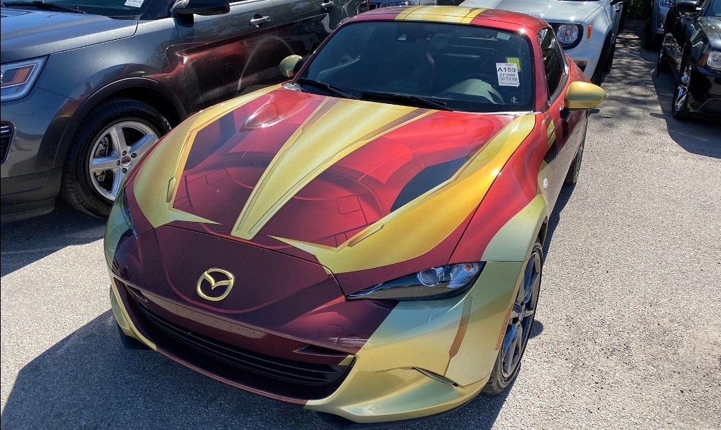 Mazda Miata Bergaya Iron Man Dilelang, Begini Penampakannya