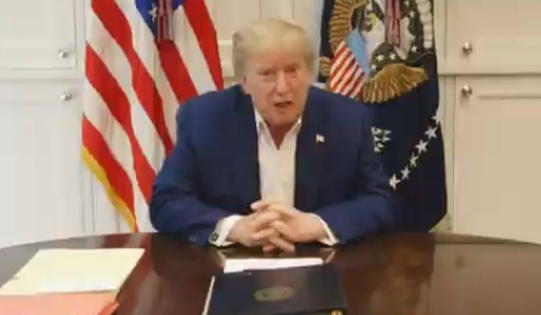 Dirawat di RS akibat Covid-19, Donald Trump: Ini Ujian Sebenarnya