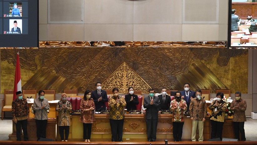 Naskah Final UU Cipta Kerja Dikirim ke Presiden Jokowi Besok