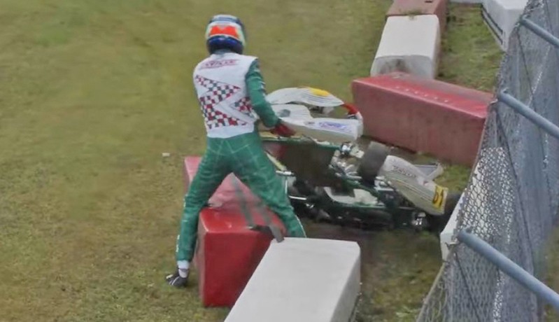 Ngamuk di Lintasan, Pembalap Gokart Italia Terancam Hukuman Berat