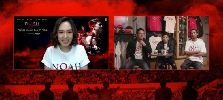 Rayakan 8 Tahun Berkarya, NOAH Gelar Konser Art Visual Pertama di Indonesia 