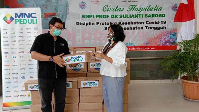 MNC Peduli Kembali Salurkan Bantuan kepada RSPI Sulianti Saroso