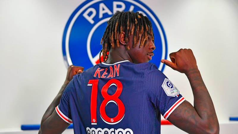 Resmi Gabung PSG, Moise Kean: Saya Senang Ada di Klub Ambisius
