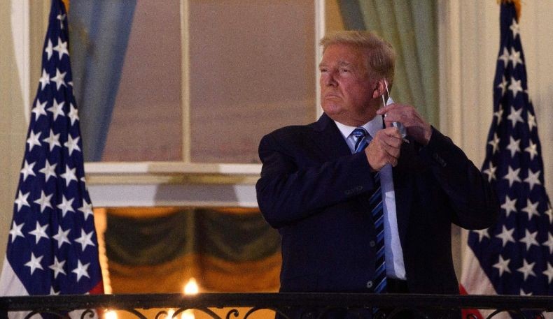 Tiba di Gedung Putih, Donald Trump: Saya Merasa Baik