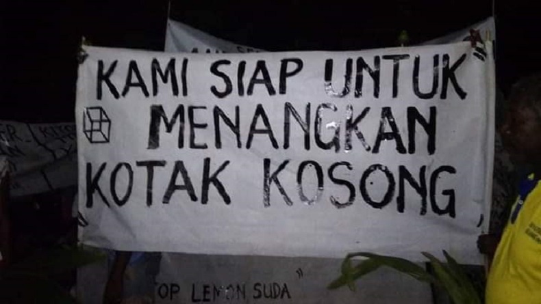 Duh, Sebagian Warga di Raja Ampat Lebih Pilih Kotak Kosong saat Pilkada