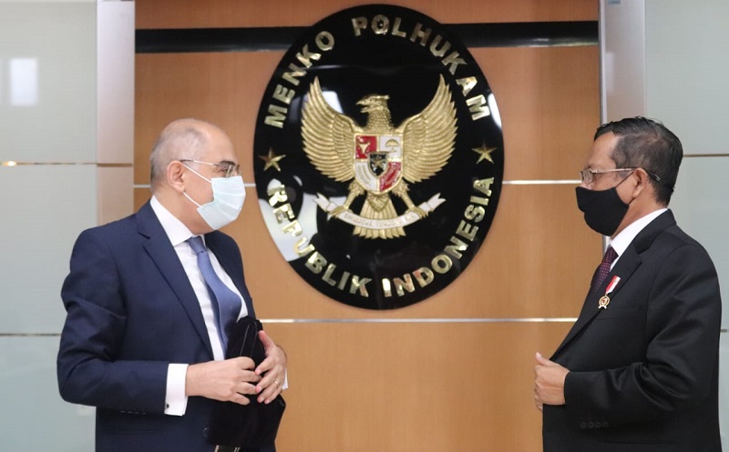 Bertemu Dubes Mesir, Mahfud MD Bahas Islam Moderat hingga Penanganan Terorisme
