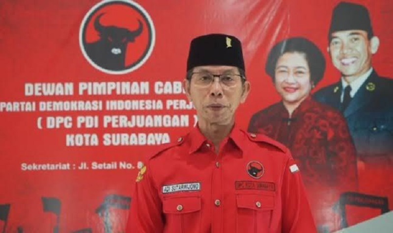 PDIP Surabaya dan Relawan Eri-Armuji Bikin Gerakan Coblos Nomor 1 di TPS