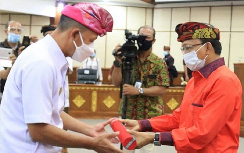 Pejabat Pemprov Bali Dilantik Jadi Pjs Bupati Karangasem