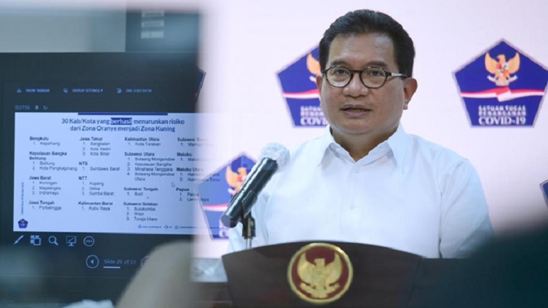 Daerah di Zona Oranye Bertambah, Satgas Covid-19 Ingatkan Pemda Tak Lengah