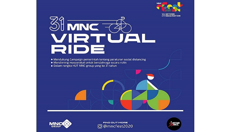 Buruan Daftar! Rebut Medali Finisher Keren dari MNC Virtual Ride