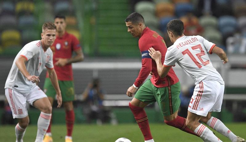 Duel Portugal Vs Spanyol Berakhir Tanpa Pemenang
