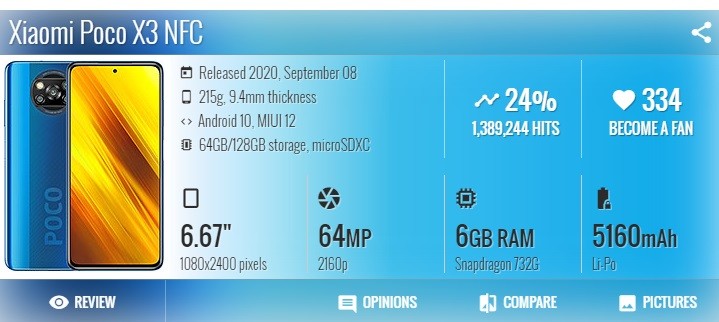  Poco X3 Segera Hadir di Indonesia, Intip Bocoran Spesifikasinya