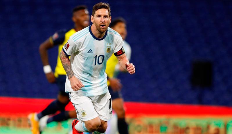 Lionel Messi Bawa Argentina Bungkam Ekuador