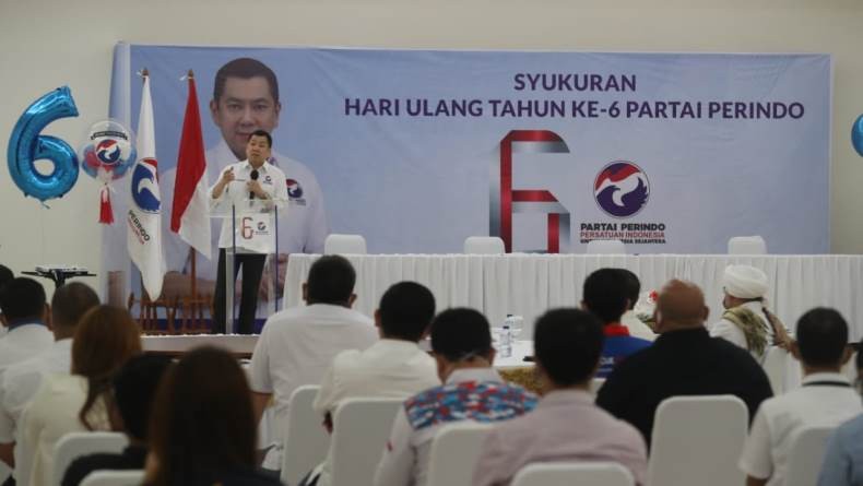 HUT ke-6 Partai Perindo, HT: Perkuat Organisasi, SDM, Strategi, dan Mesin Partai