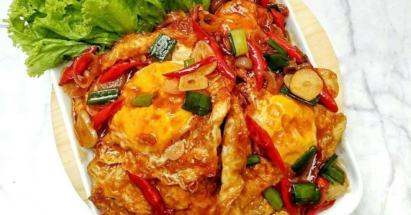 Menu Sederhana untuk Weekend, Enaknya Bikin Oseng Telur Ceplok Bumbu