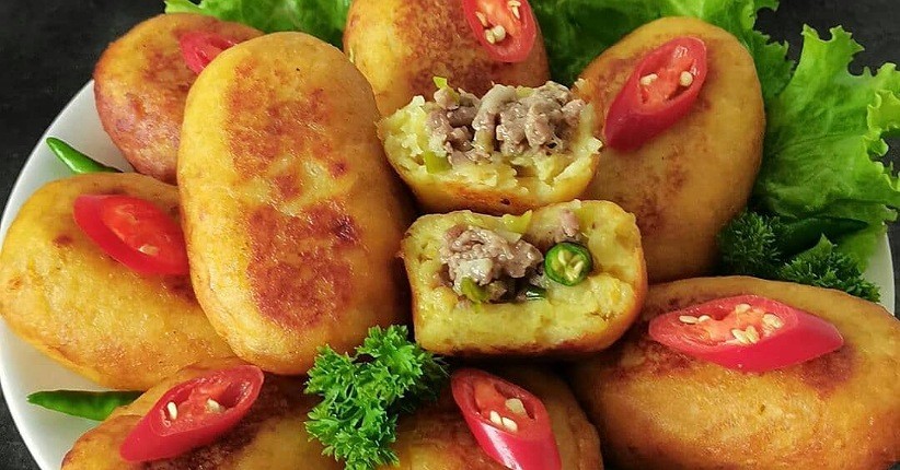 Mencicipi Kroket Kentang Daging, Isinya Lembut dan Kulit Renyah