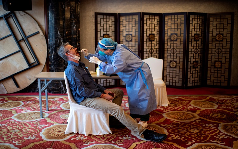 China Lakukan Tes pada 9 Juta Orang setelah Belasan Kasus Baru Covid-19 Muncul