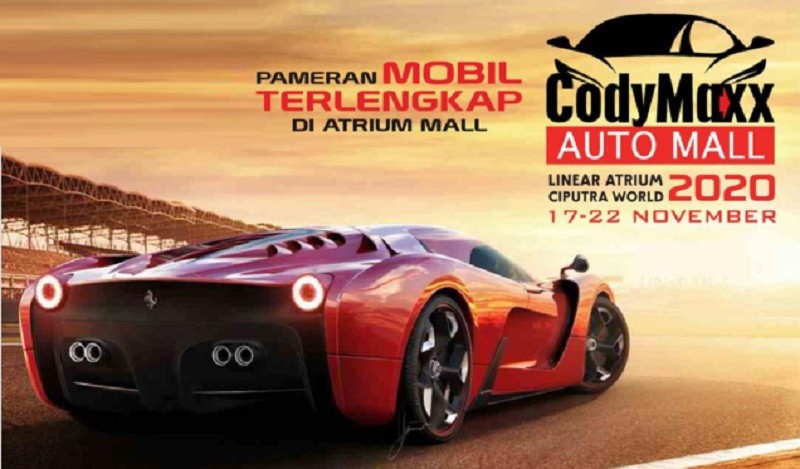Siapkan Protokol Kesehatan Ketat, Pameran Otomotif CodyMaxx Automall Dihelat Bulan Depan