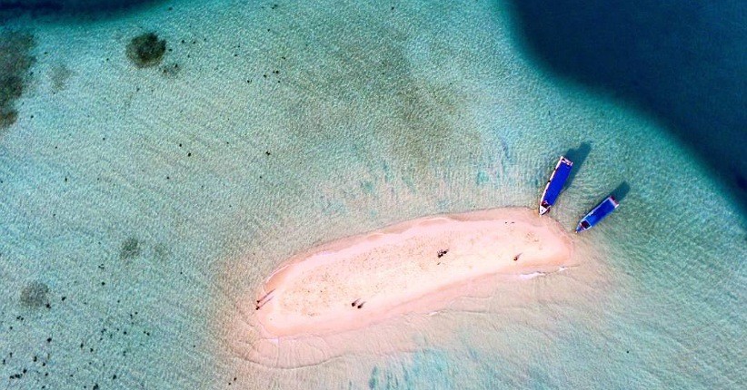 Pesona Pulau Unik di Belitung, Hanya Muncul saat Air Laut Surut