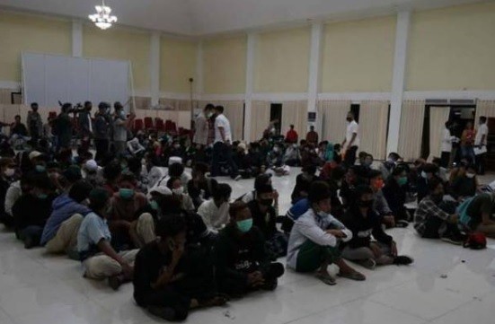 Polisi Amankan 187 Pelajar dan Remaja di Bekasi saat Akan Demo Omnibus Law