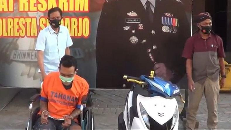Melawan saat Ditangkap, Begal Motor asal Mojokerto Ditembak Aparat Polresta Sidoarjo