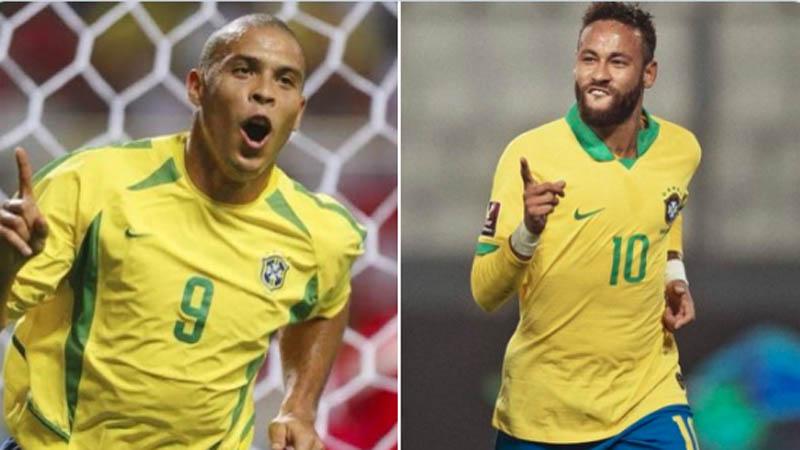 Neymar Lewati Rekor Gol Ronaldo di Timnas Brasil