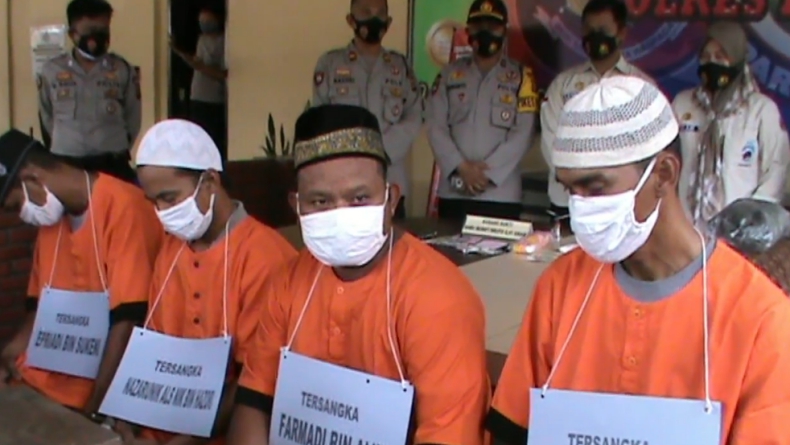Asyik Pesta Sabu dengan Adik Ipar, Bandar di Prabumulih Kaget Digerebek Polisi
