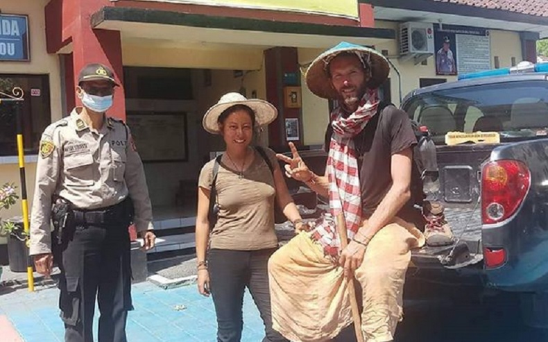 Dua WNA Tersesat di Gunung Agung Bali Ditemukan Kelelahan di Hutan
