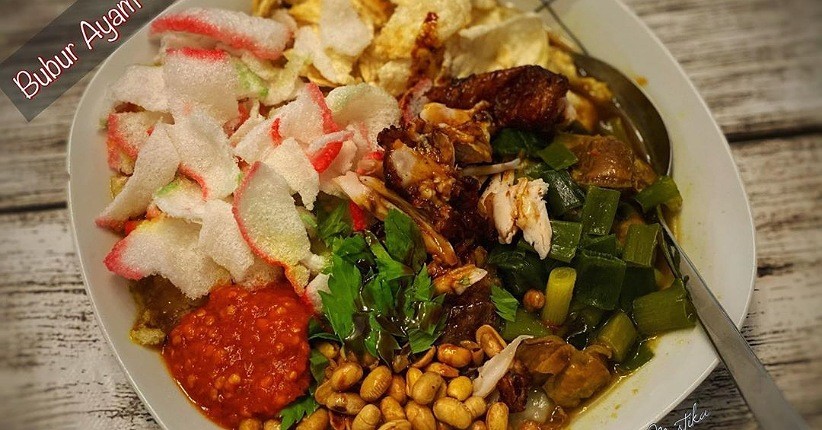 Cara Membuat Bubur Ayam Khas Cianjur, Enak Pakai Ati Ampela