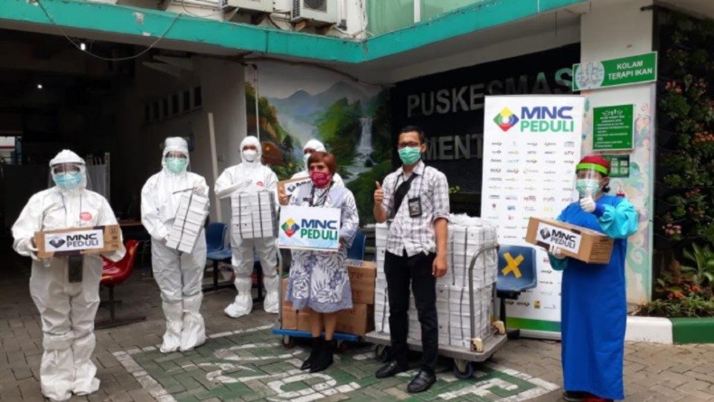 MNC Peduli Salurkan Bantuan ke Puskesmas Kebon Sirih, Menteng dan Pegangsaan
