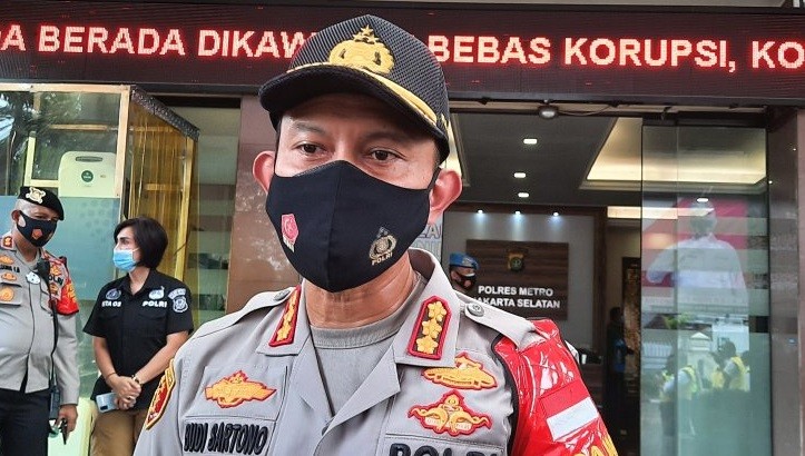 Siaga I, Polres Jaksel Terjunkan 2/3 Kekuatan Kawal Demo Tolak Omnibus Law