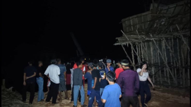 Jembatan Senilai Rp25,9 Miliar di Pangkalpinang Ambruk