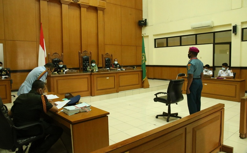 Oknum Marinir Pembunuh Babinsa di Tambora Dituntut 10 Tahun Penjara