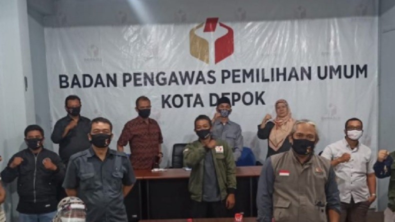 Bawaslu Depok Keluarkan Surat Peringatan terkait Pelanggaran Protokol Kesehatan