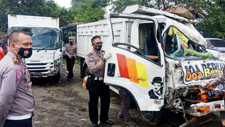 Kecelakaan Maut di Puncak Bogor, Polisi: Pengemudi Truk Tak Miliki SIM
