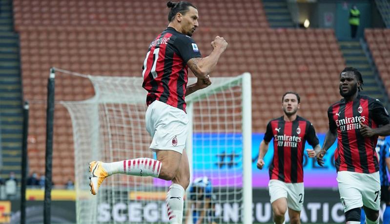 Inter Vs AC Milan: Sepasang Gol Ibrahimovic Antar Rossoneri Menang Derbi Della Madonnina